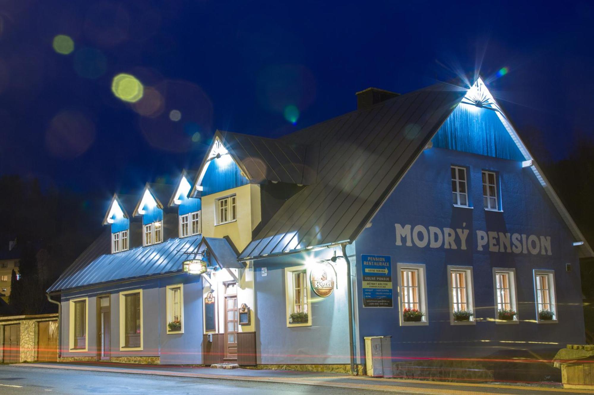 Modry Pension Rokytnice Rokytnice nad Jizerou Buitenkant foto