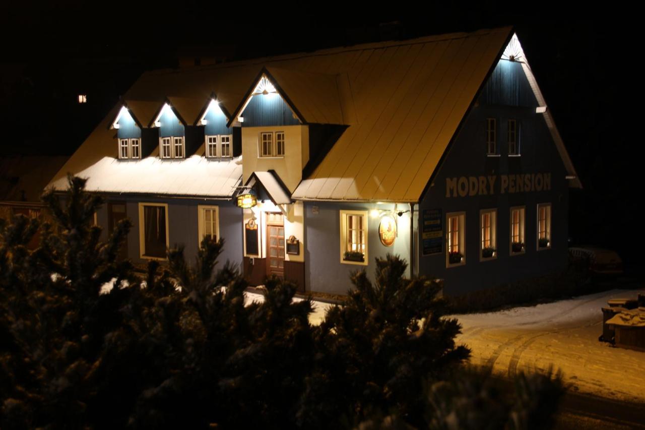Modry Pension Rokytnice Rokytnice nad Jizerou Buitenkant foto